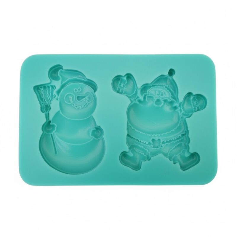 Molde silic?n santa/ mono nieve 164-0881