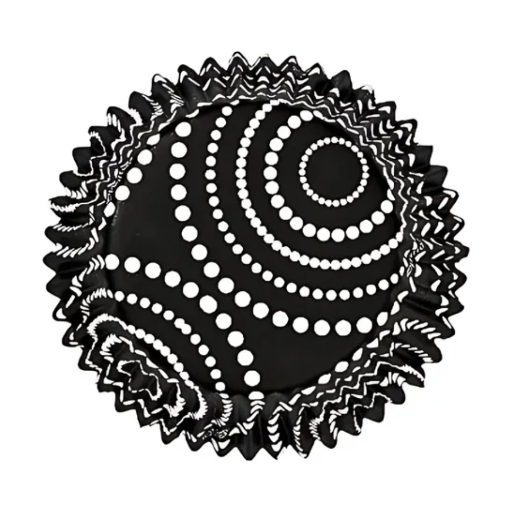 Capacillo est?ndar negro puntos blancos 415-0488