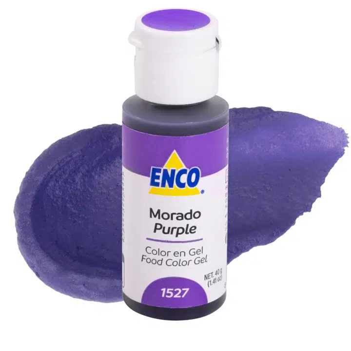 Colorante Enco Comestible Morado en Gel 40gr. (1527) - Imagen 3