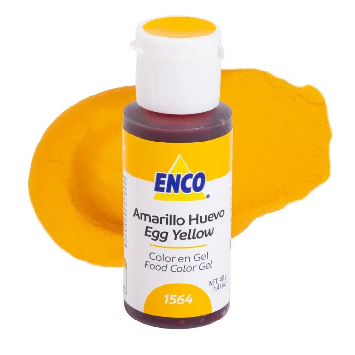 Colorante Enco Comestible Amarillo Huevo en Gel 40gr. (1564) - Imagen 3