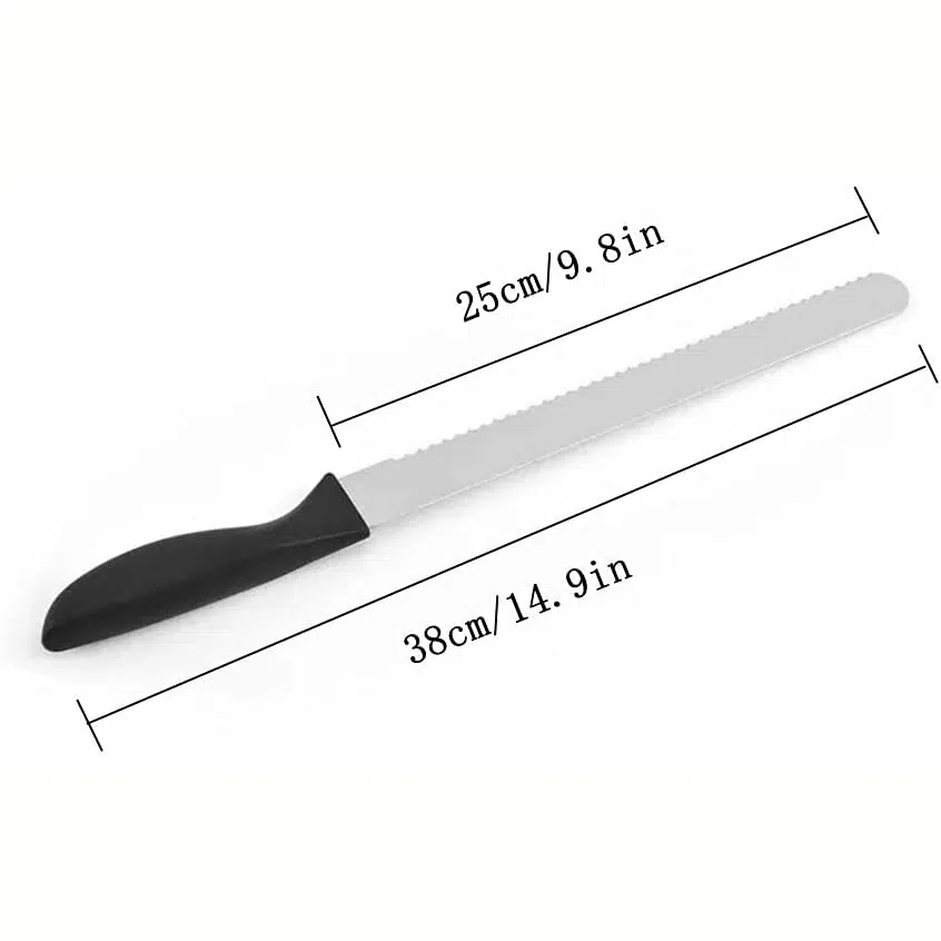 Espatula Sierra para Pan Acero Inoxidable 38.2 cm(1812-1062) - Imagen 3