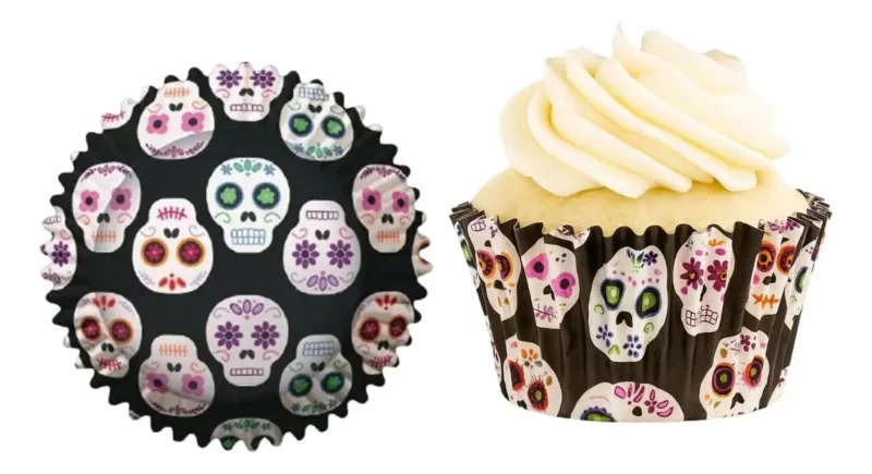Capacillo std Dia de Muertos con 24 pz (191010969)