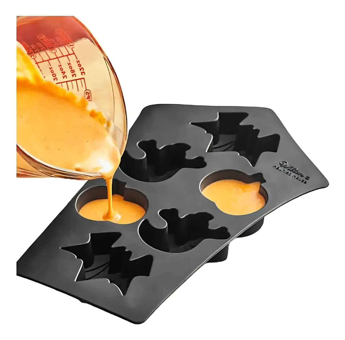 Molde Silicon Calabaza murcielago fastama 6 cav (2105-0-0842) - Imagen 6