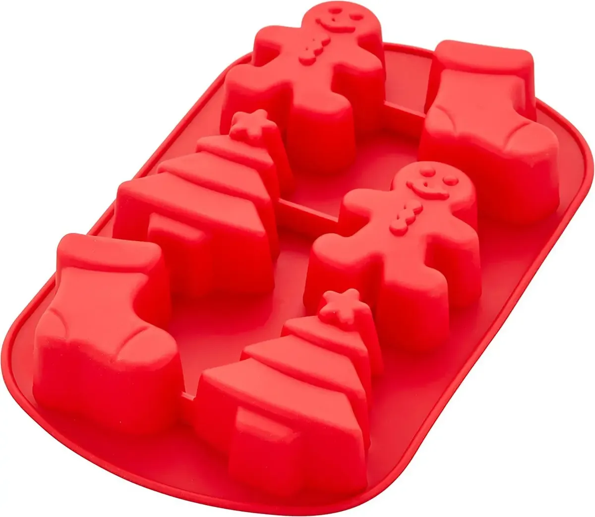Molde Silicón Navideño Bota Pino Mono de jengibre Wilton (2105-0-0848) - Imagen 4