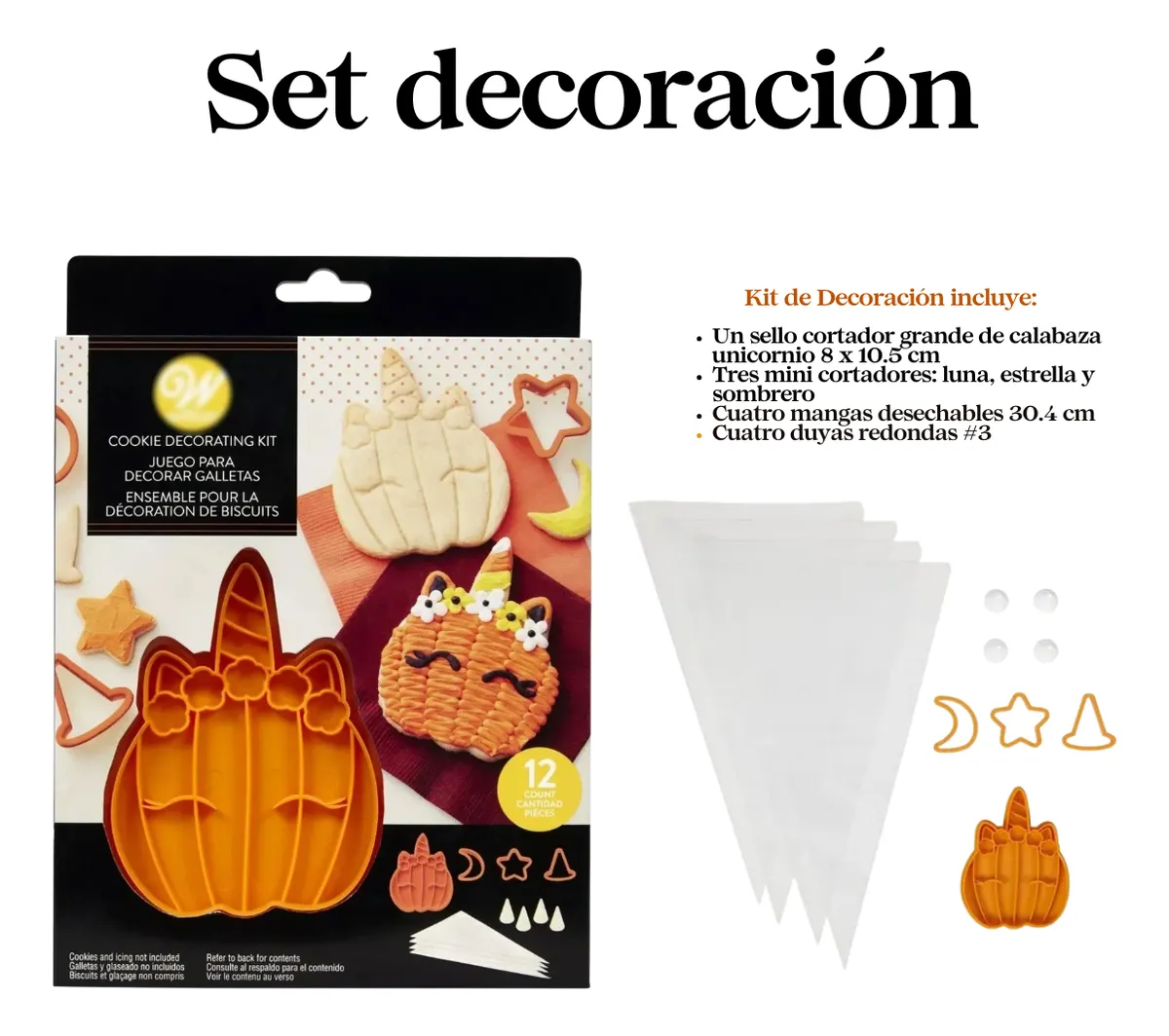 Set Cortadores Halloween Mangas y Duyas Wilton (2107-0-0187) - Imagen 2