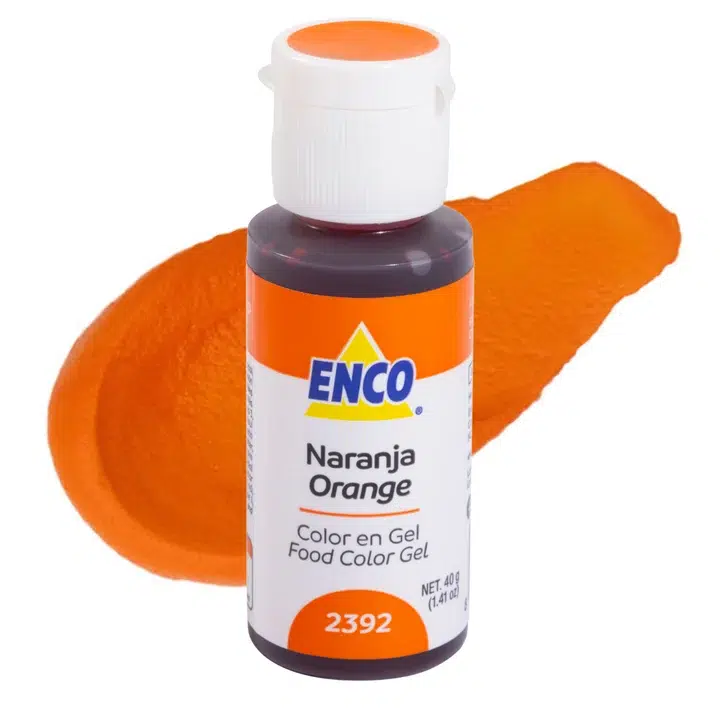 Colorante Enco Comestible Naranja en Gel 40gr. (2392) - Imagen 3