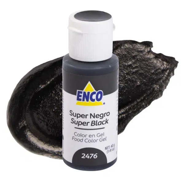 Colorante Enco Comestible Super Negro en Gel 40gr. (2476) - Imagen 3