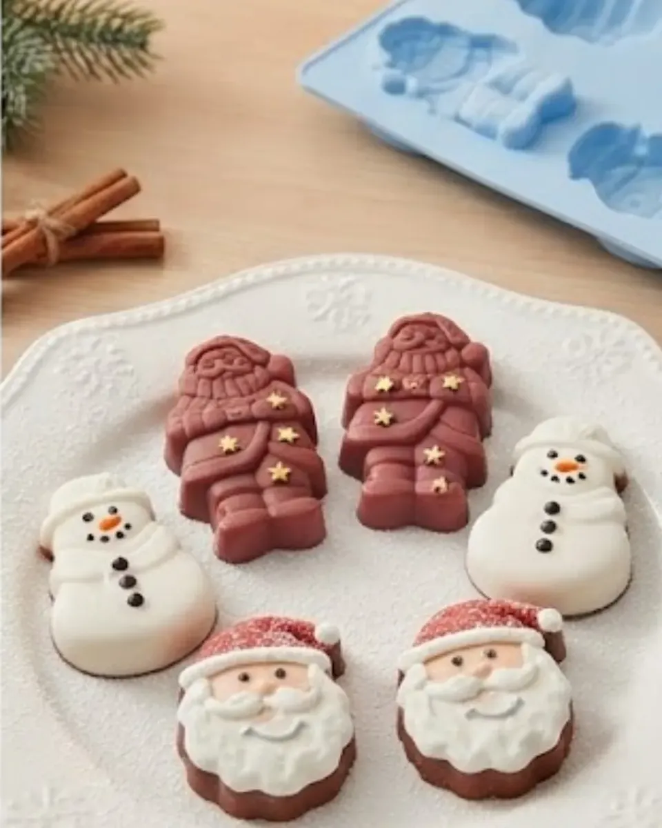 Molde Silicón Figuras Navideñas (2504-1123) - Imagen 2