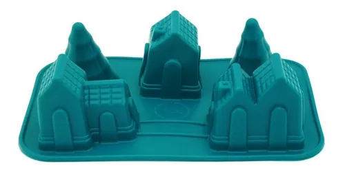 Molde Silicón Casa Navideña 2504-1190