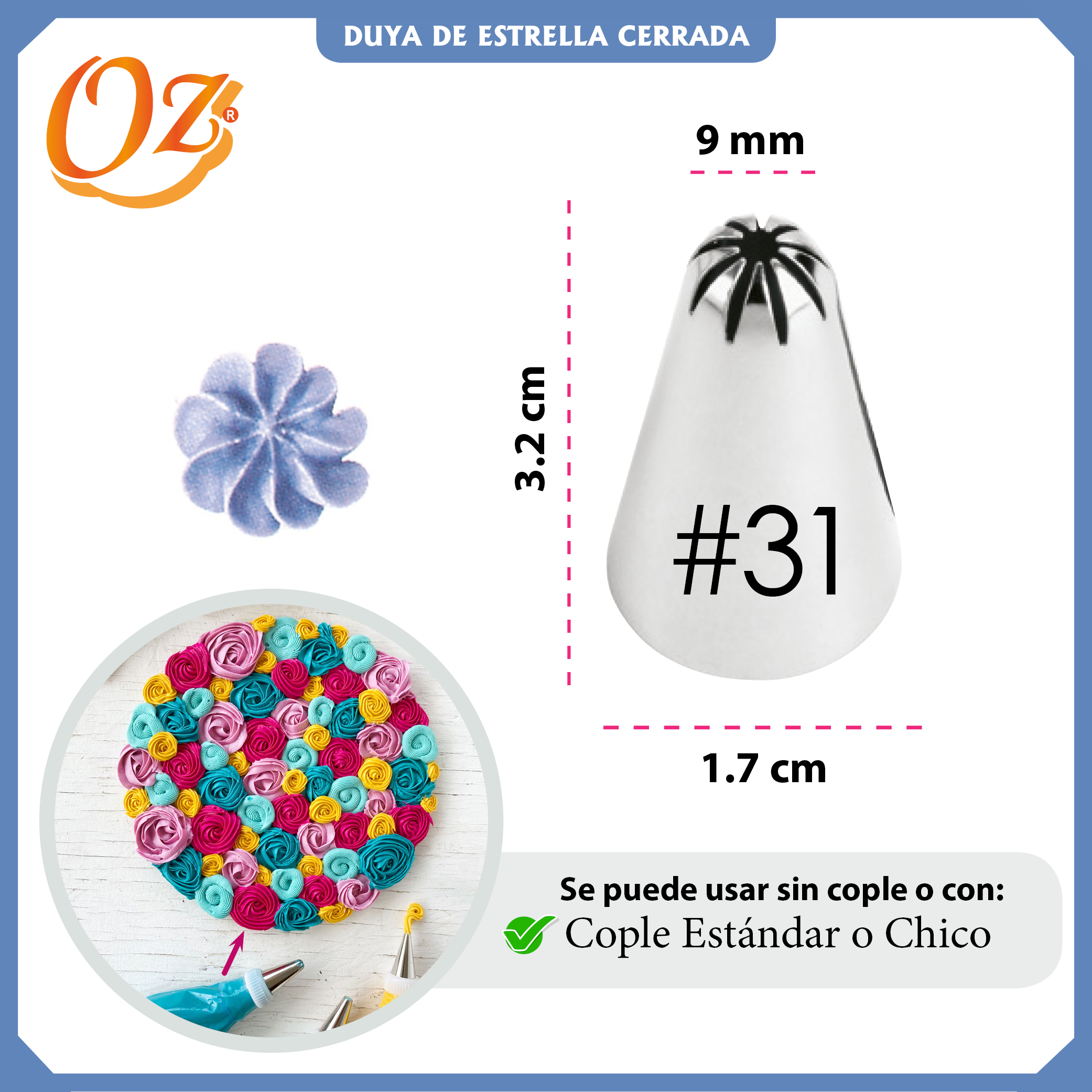 Duya No. 31 Marca Oz 240-31 - Imagen 2