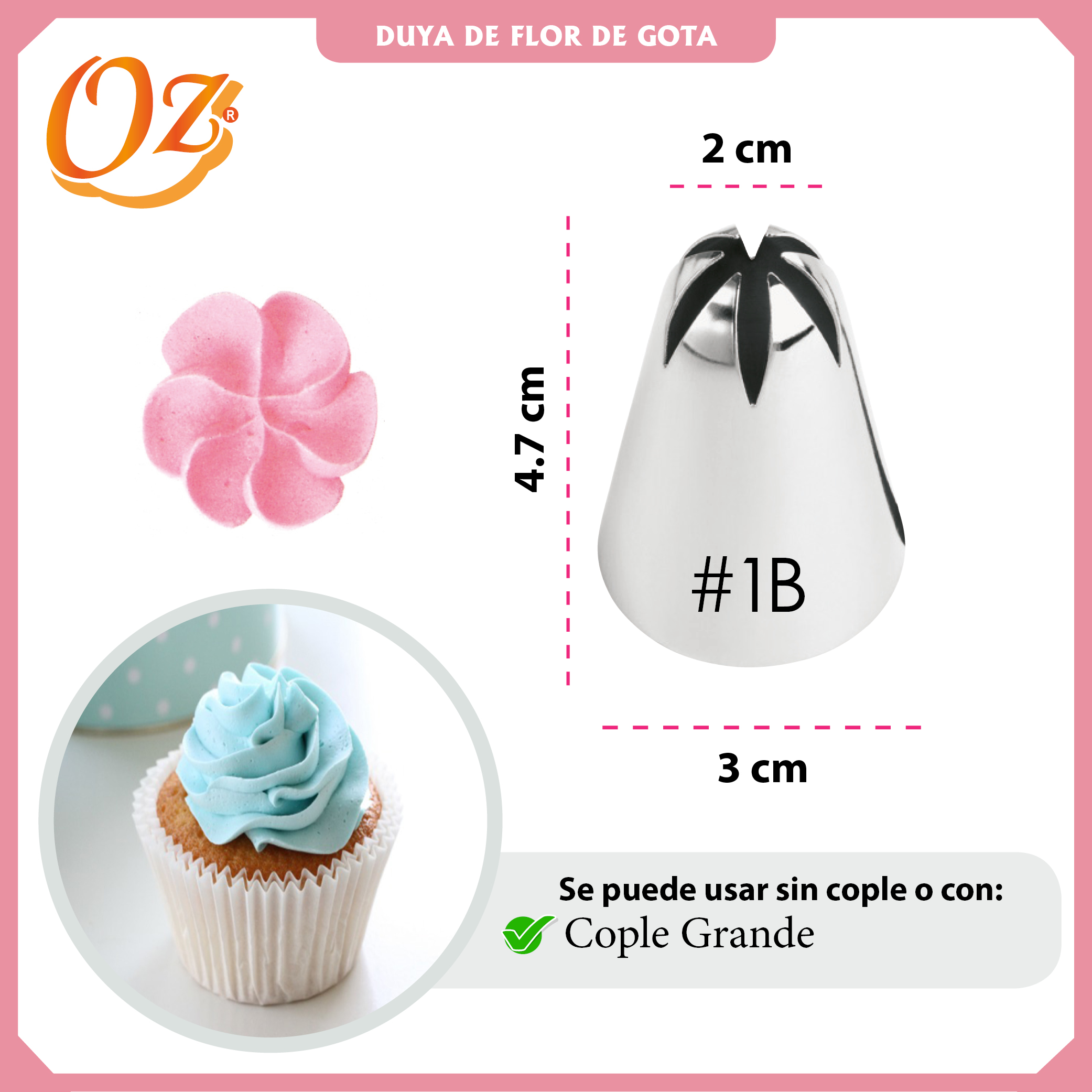 Duya No. 1B Marca Oz 240-1002 - Imagen 2