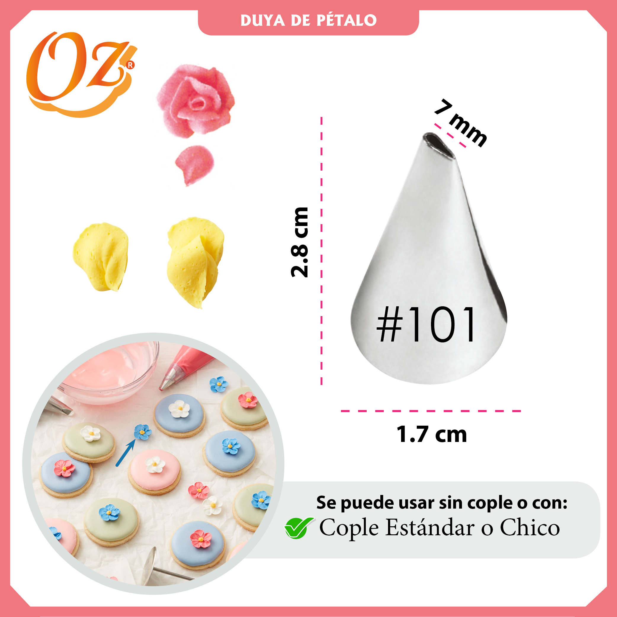 Duya No. 101 Marca Oz 240-101 - Imagen 2