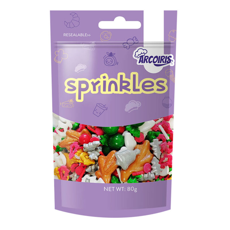 Sprinkles  mezcla de colores navideños 80g 900563