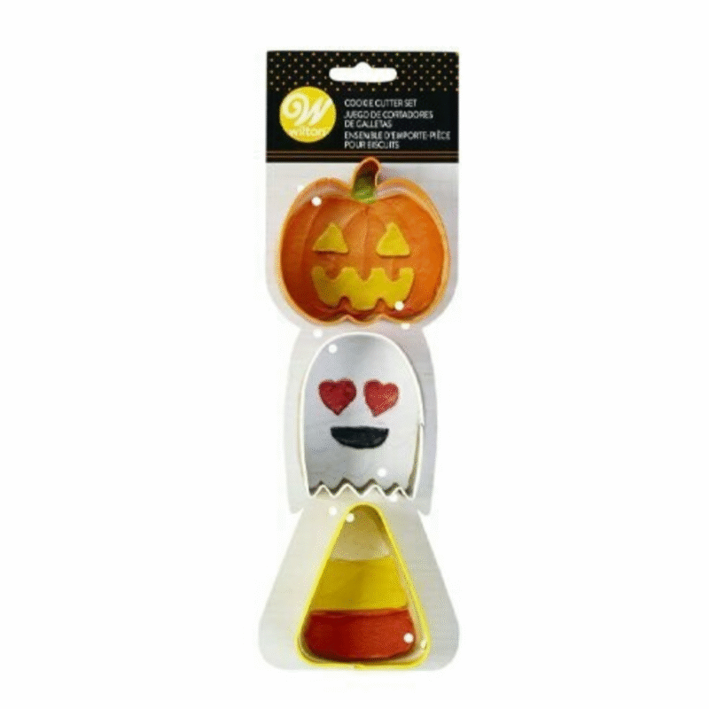 Set de Cortador Fantasma, Calabaza y Maiz Halloween 2308-7566