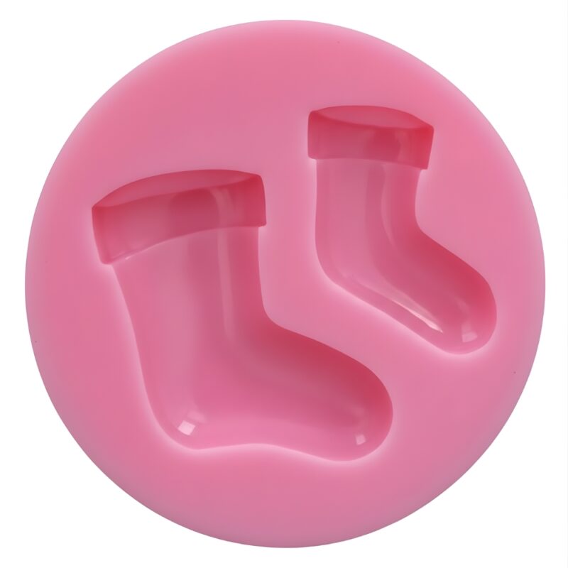 Molde Silicón Bota Navideña TC-12009