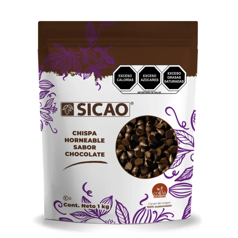 Chispa Chocolate sabor Chocolate Sicao1kg. (0312-A99)