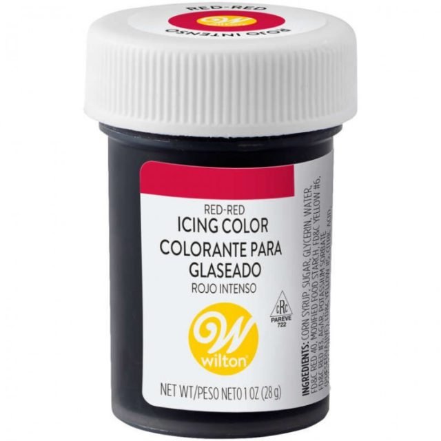 Colorante Wilton Comestible Rojo Intenso/Red Red 28.3gr. (04-0-0036)
