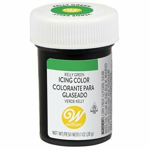 Colorante Wilton Comestible Verde Kelly 28.3gr. (04-0-0046)