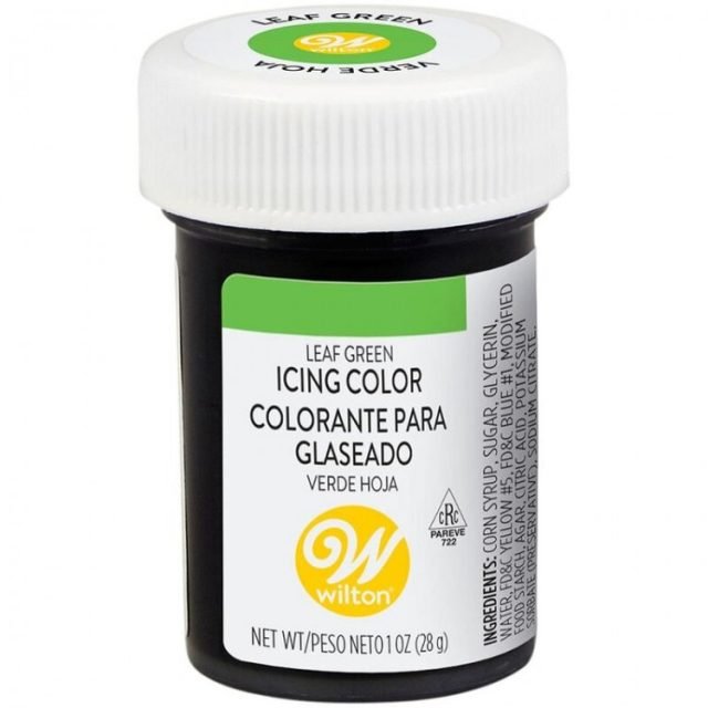 Colorante Wilton Comestible Verde Hoja/Leaf Green 28.3gr. (04-0-0047)