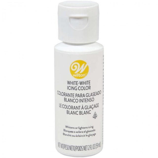 Colorante Wilton Comestible Blanco en Gel 56.7gr. (603-1236)