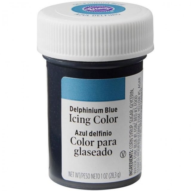 Colorante Wilton Comestible Azul Delfin/Delphinium Blue 28.3gr. (610-228)