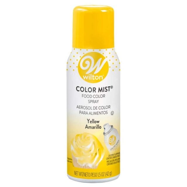 Spray colorante amarillo color mist (710-5502)