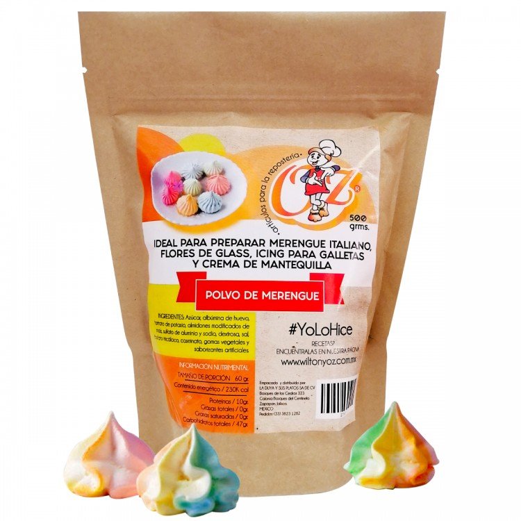 Polvo de Merengue Nacional 1/2 Kg (1542)
