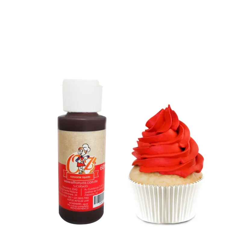 Colorante Oz Comestible en Gel Rojo 60 ml (5311)