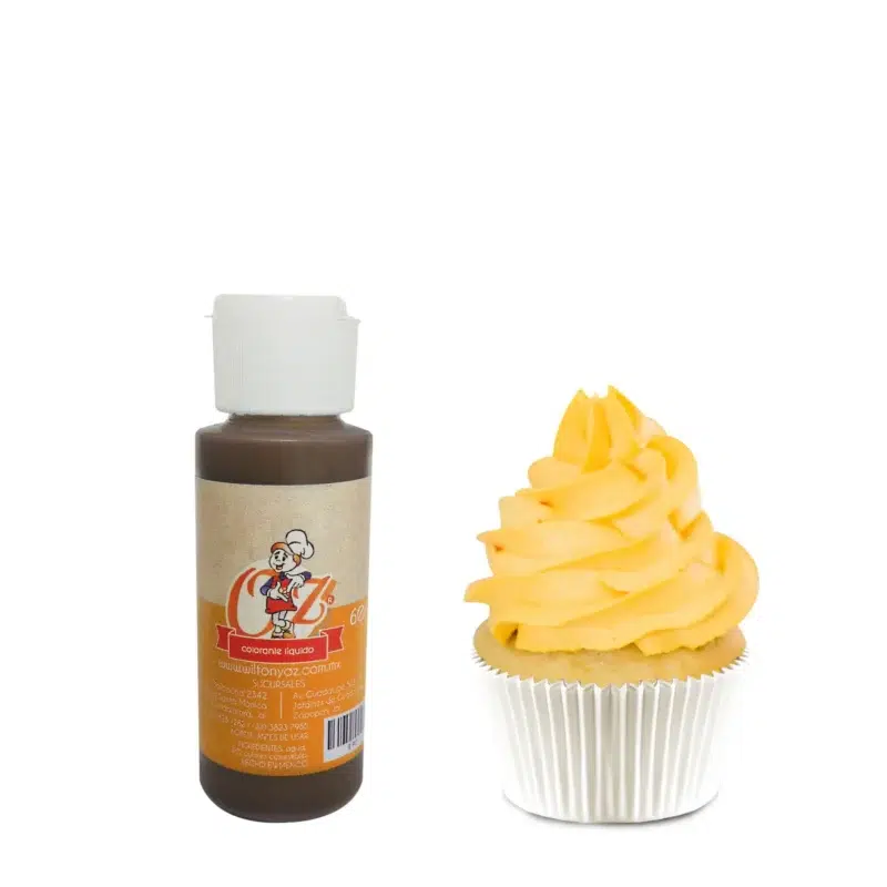 Colorante Oz Comestible en Gel Amarillo Huevo 60 ml sku (534)