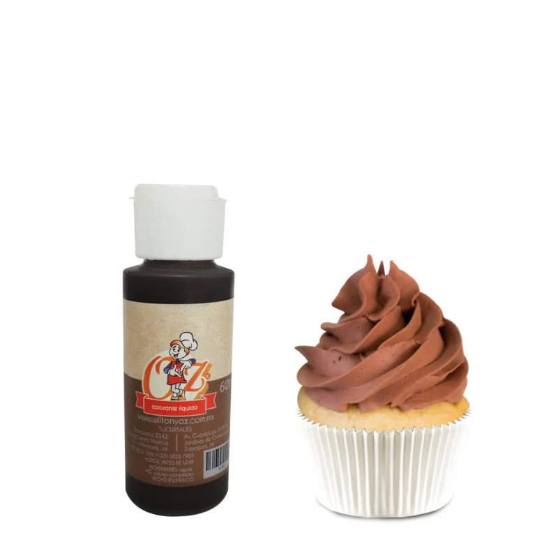 Colorante Oz Comestible en Gel Cafe 60ml (536)