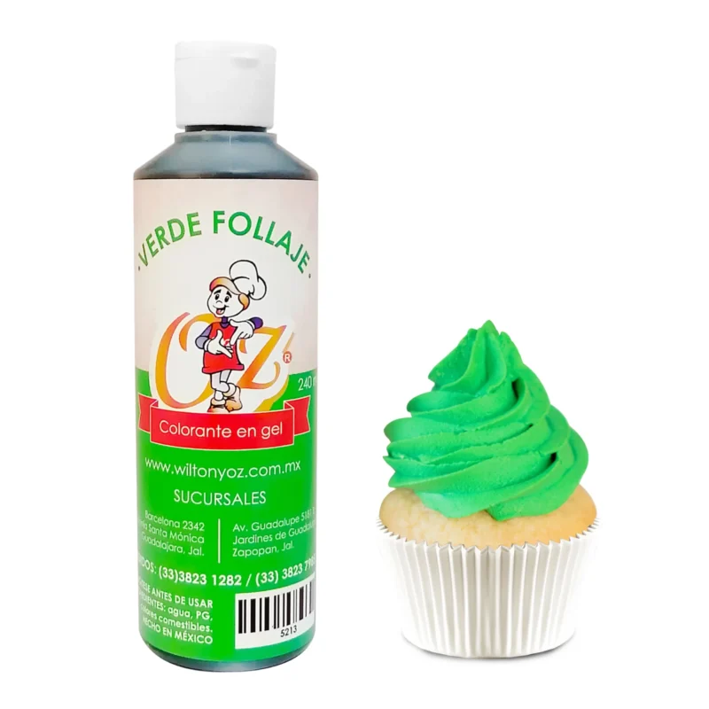 Colorante Oz Comestible en Gel Verde 240ml (5213)