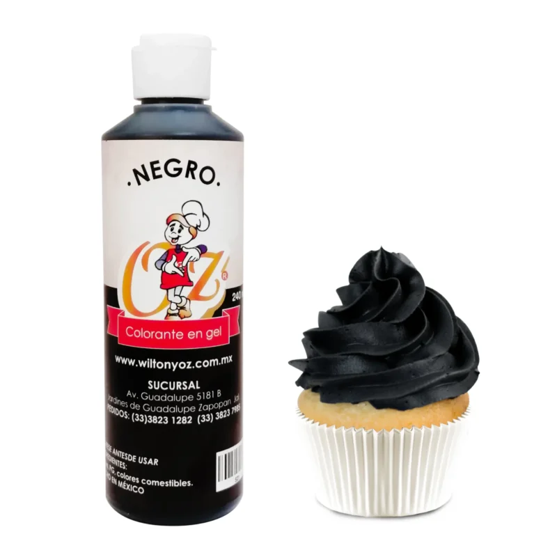 Colorante Oz Comestible en Gel Negro 240 ml (521)