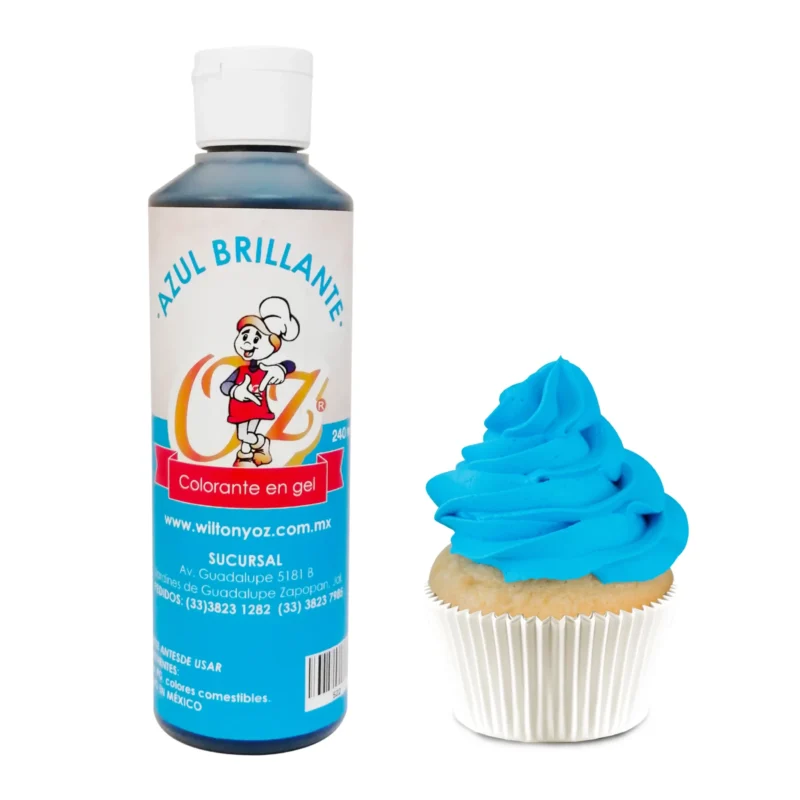 Colorante Oz Comestible en Gel Azul 240ml (522)