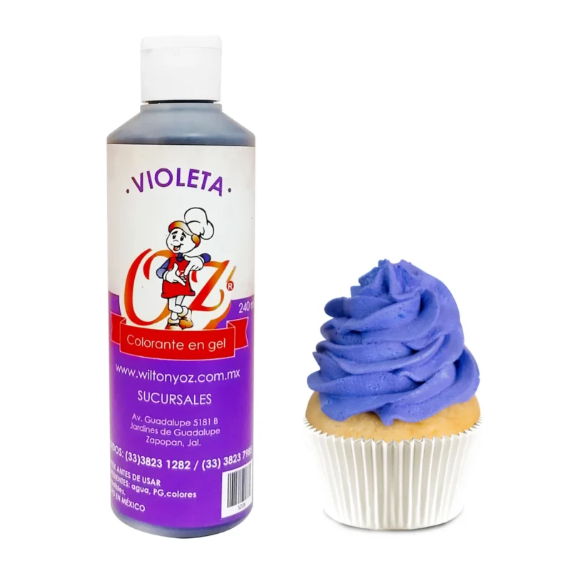 Colorante Oz Comestible en Gel Violeta 240ml (52126)