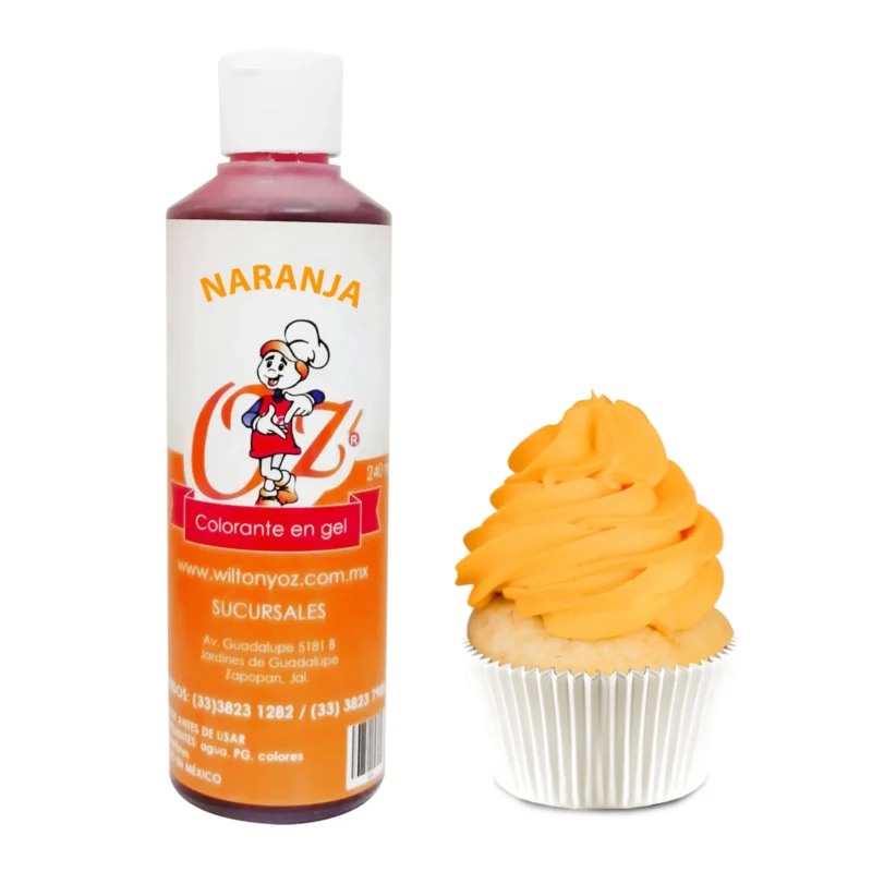 Colorante Oz Comestible en Gel Naranja 240ml (529)