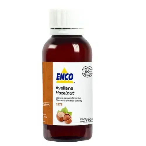 Esencia de Avellana 60 mL Marca Enco (2578)
