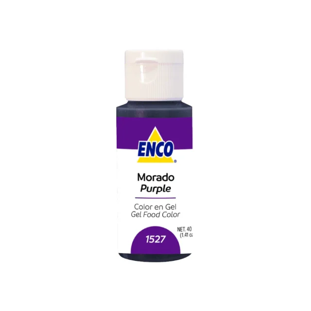 Colorante Enco Comestible Morado en Gel 40gr. (1527)