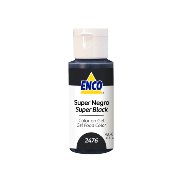 Colorante Enco Comestible Super Negro en Gel 40gr. (2476)