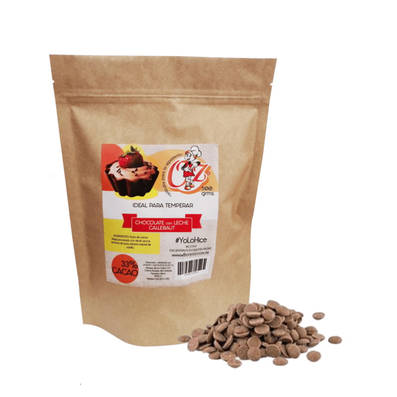 Chocolate callebaut claro 33% cacao (40-802)