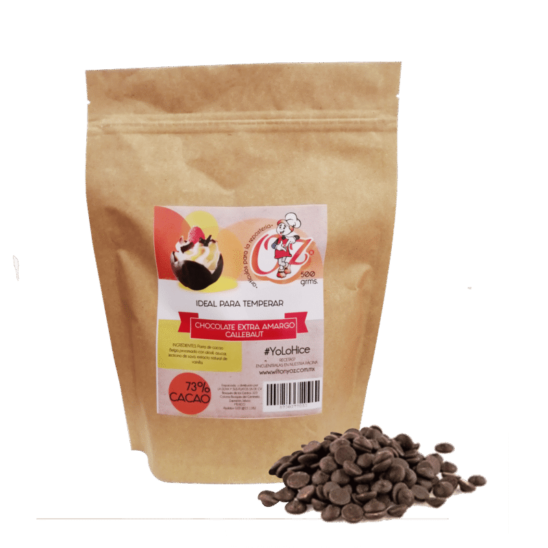 Chocolate callebaut extra amargo 73% cacao (40-804)