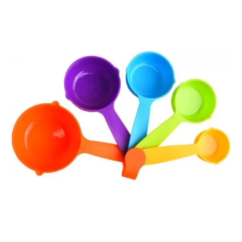 Juegos De 5 Cucharas Medidoras De Colores (1812-3140)