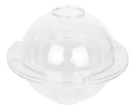 Molde Esfera 3d Para Chocolate Plastico 14 Cm (2504-037)