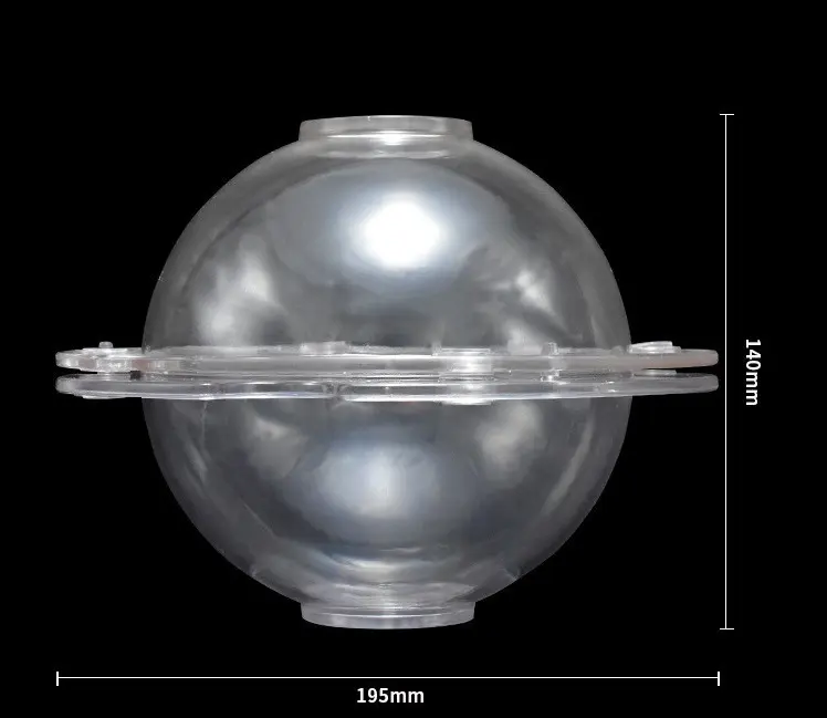 Molde Esfera 3d Para Chocolate Plastico 14 Cm (2504-037) - Imagen 5